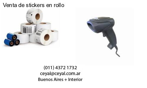 Venta de stickers en rollo