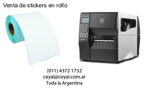 Venta de stickers en rollo