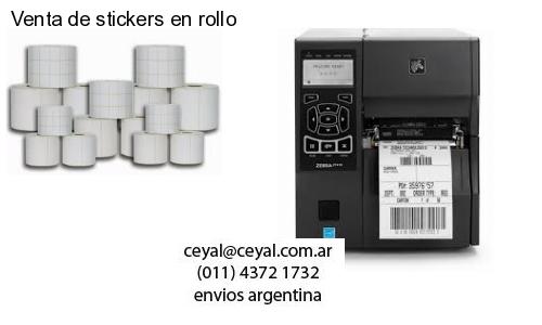 Venta de stickers en rollo