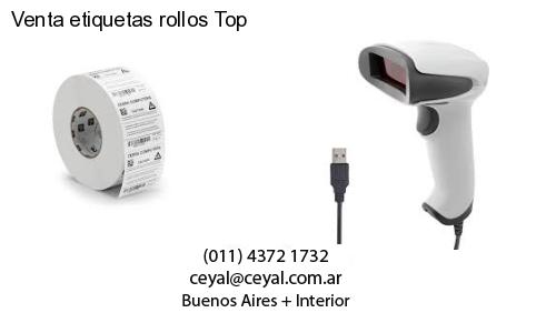 Venta etiquetas rollos Top