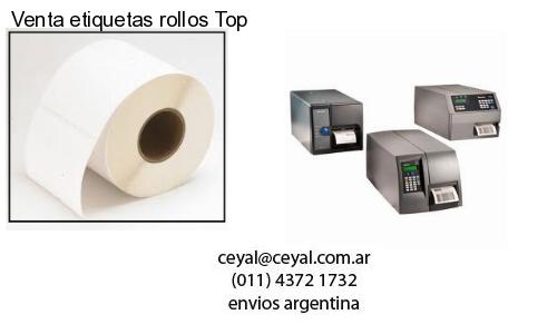 Venta etiquetas rollos Top