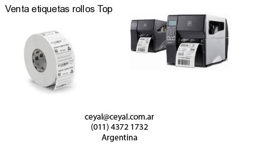 Venta etiquetas rollos Top