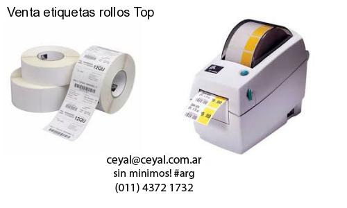 Venta etiquetas rollos Top