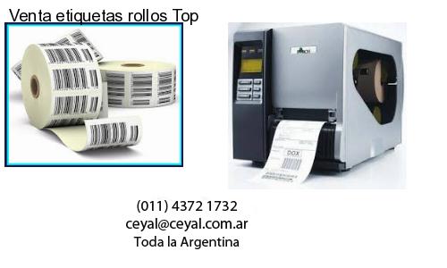 Venta etiquetas rollos Top