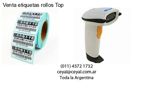 Venta etiquetas rollos Top