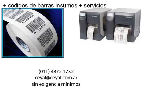   codigos de barras insumos   servicios