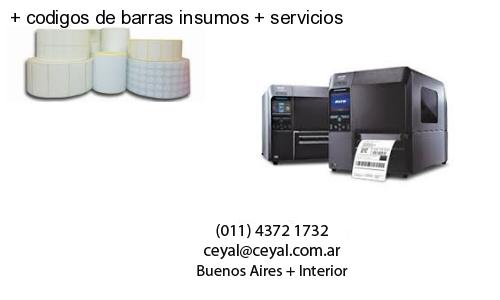   codigos de barras insumos   servicios