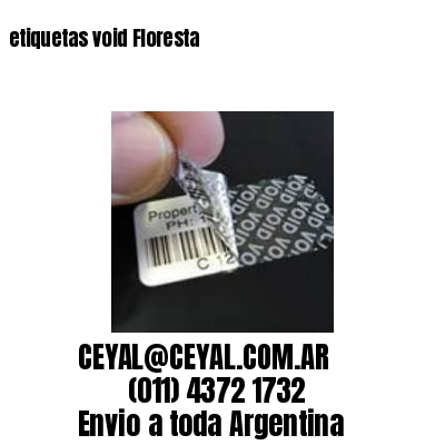 etiquetas void Floresta