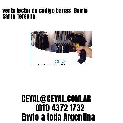 venta lector de codigo barras 	Barrio Santa Teresita