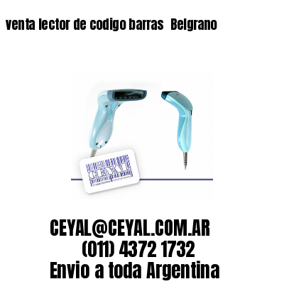 venta lector de codigo barras 	Belgrano