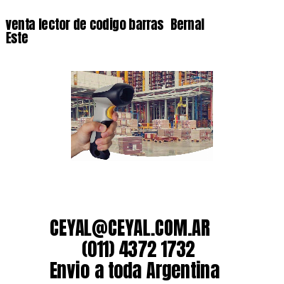 venta lector de codigo barras 	Bernal Este