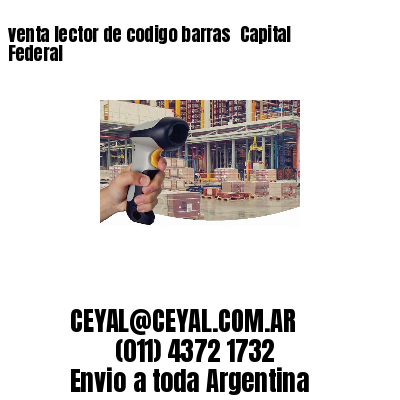 venta lector de codigo barras 	Capital Federal