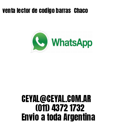 venta lector de codigo barras Chaco