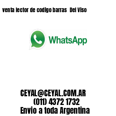 venta lector de codigo barras Del Viso
