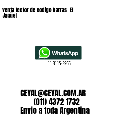 venta lector de codigo barras 	El Jagüel