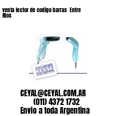 venta lector de codigo barras 	Entre Rios