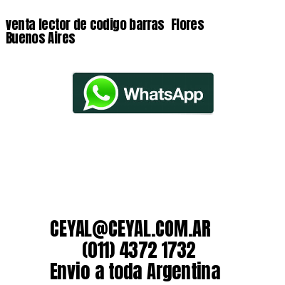 venta lector de codigo barras Flores Buenos Aires