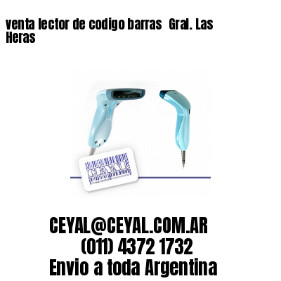 venta lector de codigo barras 	Gral. Las Heras