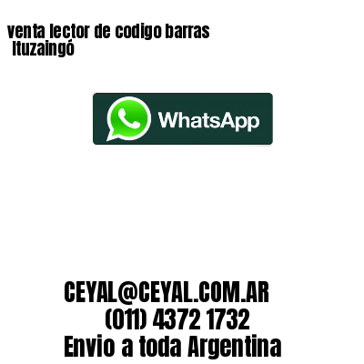 venta lector de codigo barras 	Ituzaingó