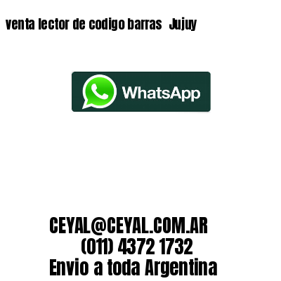 venta lector de codigo barras 	Jujuy