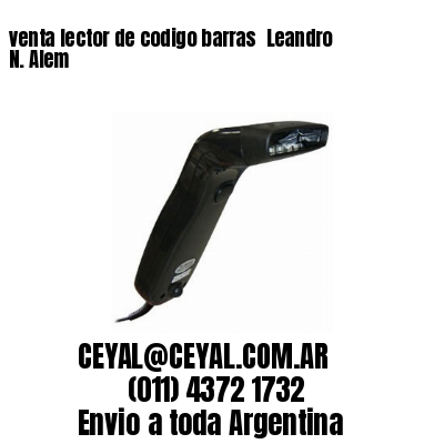 venta lector de codigo barras 	Leandro N. Alem