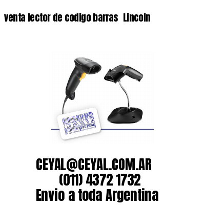 venta lector de codigo barras 	Lincoln