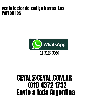 venta lector de codigo barras Los Polvorines