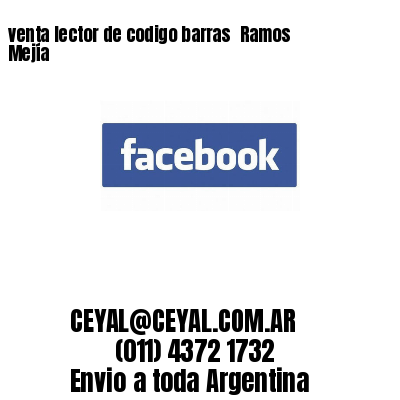 venta lector de codigo barras 	Ramos Mejía