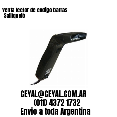 venta lector de codigo barras 	Salliqueló
