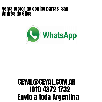 venta lector de codigo barras San Andrés de Giles