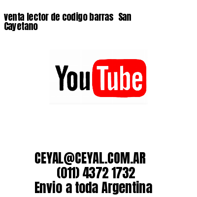 venta lector de codigo barras San Cayetano