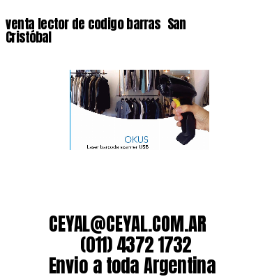 venta lector de codigo barras 	San Cristóbal