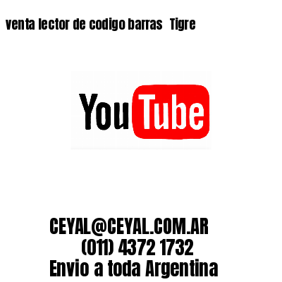 venta lector de codigo barras 	Tigre