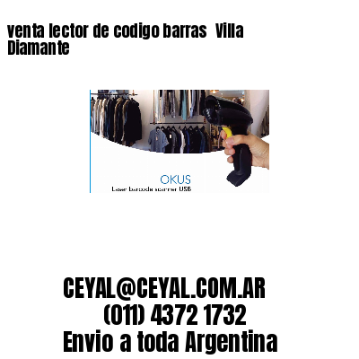venta lector de codigo barras 	Villa Diamante