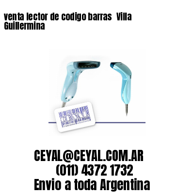 venta lector de codigo barras 	Villa Guillermina