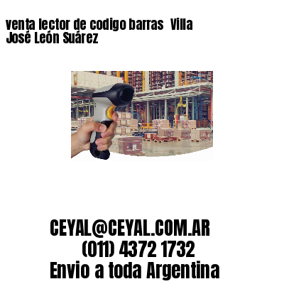 venta lector de codigo barras 	Villa José León Suárez