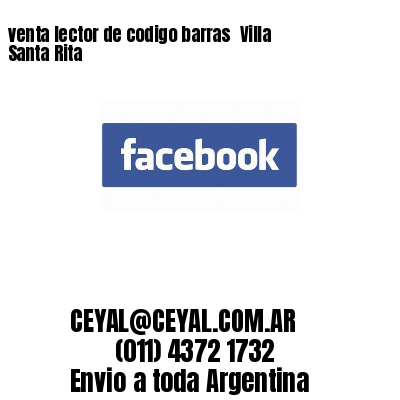 venta lector de codigo barras Villa Santa Rita