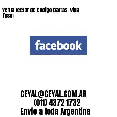 venta lector de codigo barras 	Villa Tesei