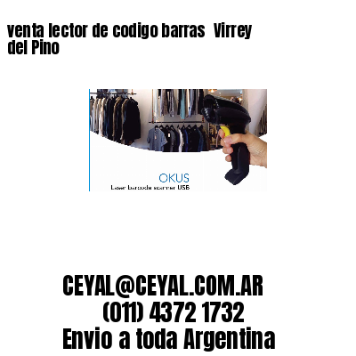 venta lector de codigo barras 	Virrey del Pino