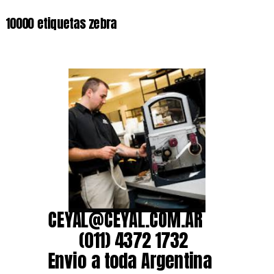 10000 etiquetas zebra