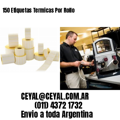 150 Etiquetas Termicas Por Rollo