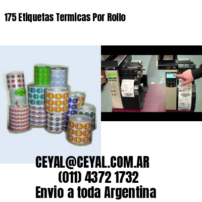 175 Etiquetas Termicas Por Rollo