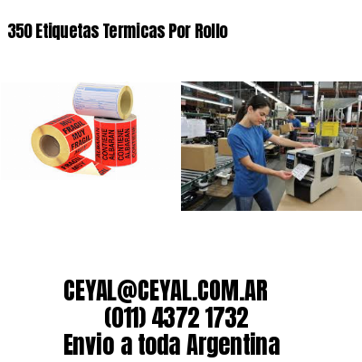350 Etiquetas Termicas Por Rollo