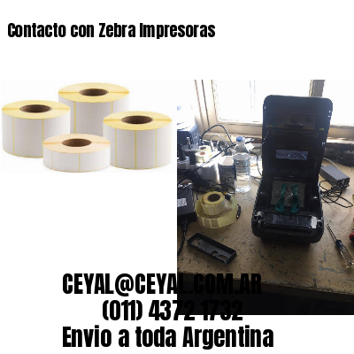 Contacto con Zebra Impresoras