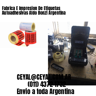 Fabrica E Impresion De Etiquetas Autoadhesivas Aldo Bonzi Argentina