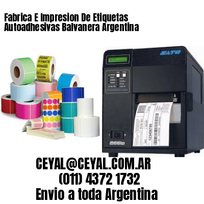 Fabrica E Impresion De Etiquetas Autoadhesivas Balvanera Argentina