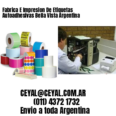 Fabrica E Impresion De Etiquetas Autoadhesivas Bella Vista Argentina