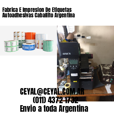 Fabrica E Impresion De Etiquetas Autoadhesivas Caballito Argentina