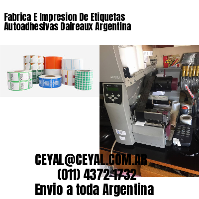 Fabrica E Impresion De Etiquetas Autoadhesivas Daireaux Argentina