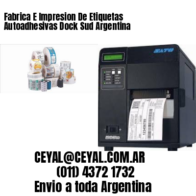 Fabrica E Impresion De Etiquetas Autoadhesivas Dock Sud Argentina
